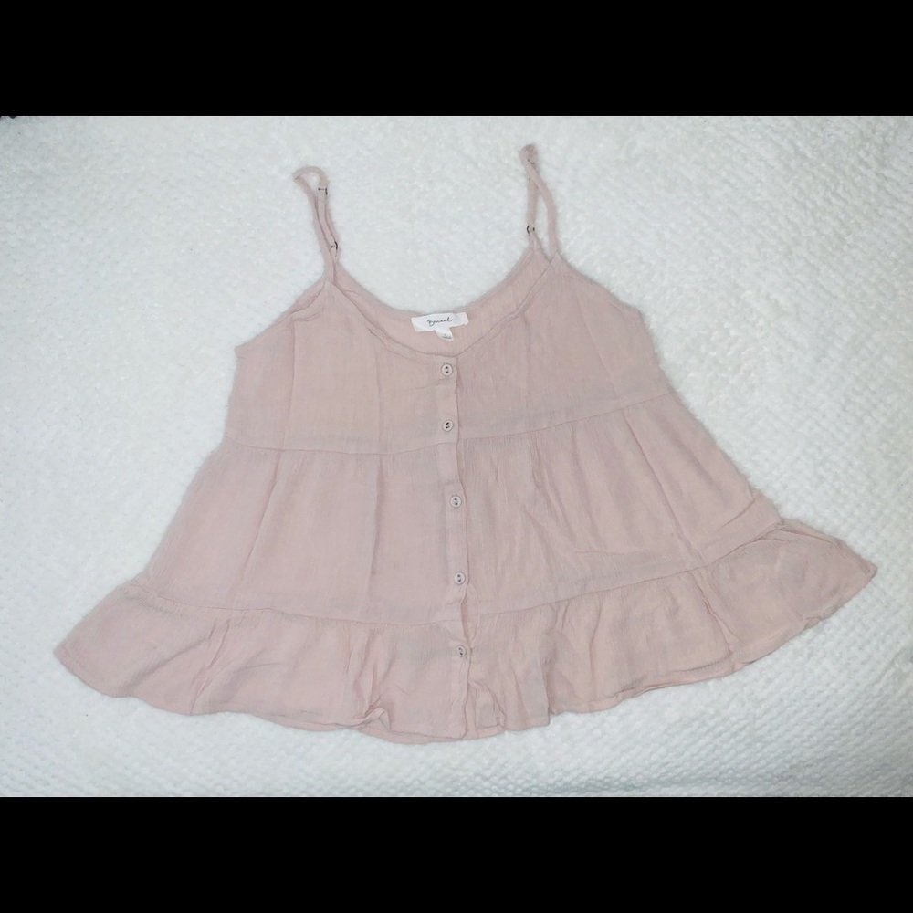 Cream spaghetti strap top